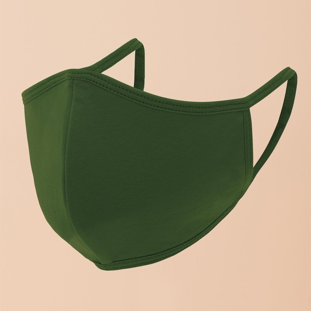 NWT Reusable & Washable Green Face Mask